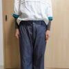 夫のズボンをリメイクして履いてみました
